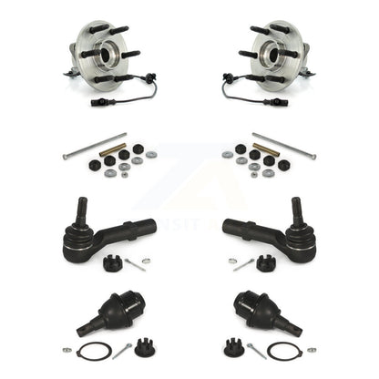 Bearing Lower Ball Joint Outer Tie Rod & Link Front Kit For Chevrolet GMC Sierra