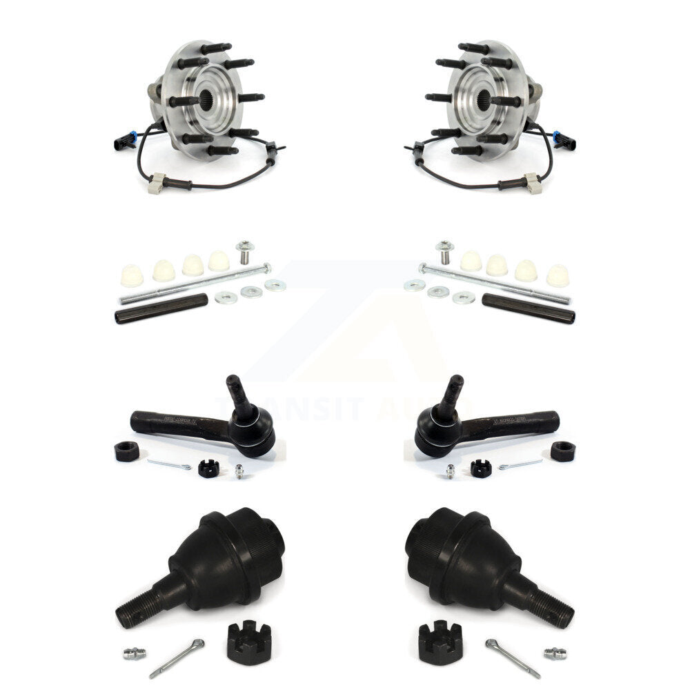 Bearing Lower Ball Joint Outer Tie Rod Link Front Kit For Chevrolet Silverado XL