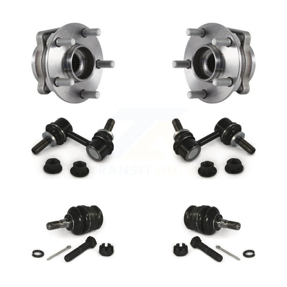 Hub Bearing Lower Ball Joint And Link Front Kit For Subaru Forester XV Crosstrek