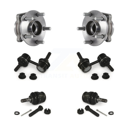 Bearing Lower Ball Joint & Sway Bar Stabilizer Link Front Kit For Subaru Impreza