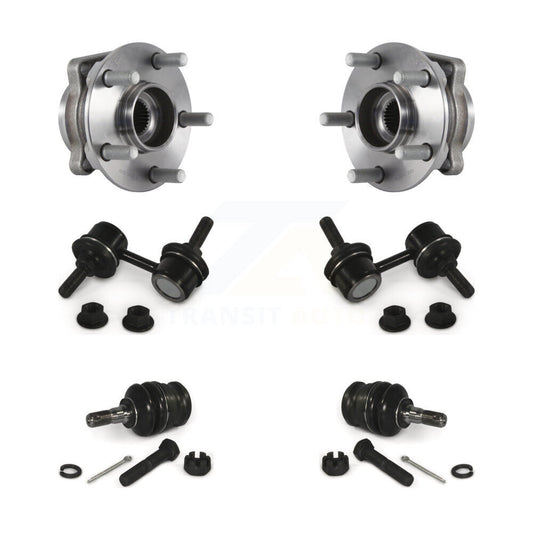 Bearing Lower Ball Joint & Sway Bar Stabilizer Link Front Kit For Subaru Impreza