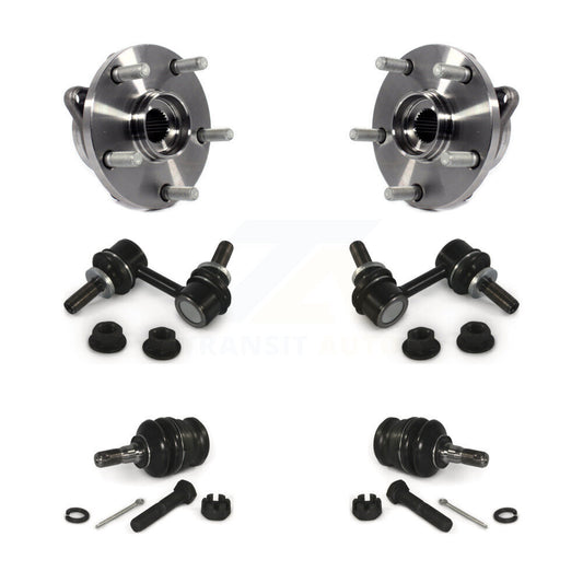 Bearing Lower Ball Joint & Sway Bar Link Front Kit For 2015-2021 Subaru WRX STI