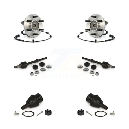 Hub Bearing Lower Ball Joint & Link Front Kit For Ford F-150 Lincoln Mark LT 4WD