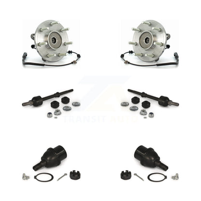 Hub Bearing Lower Ball Joint & Link Front Kit For Ford F-150 Lincoln Mark LT 4WD