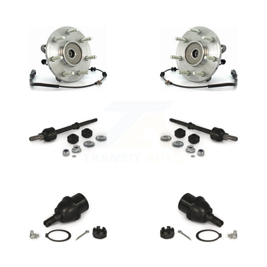 Hub Bearing Lower Ball Joint & Link Front Kit For Ford F-150 Lincoln Mark LT 4WD