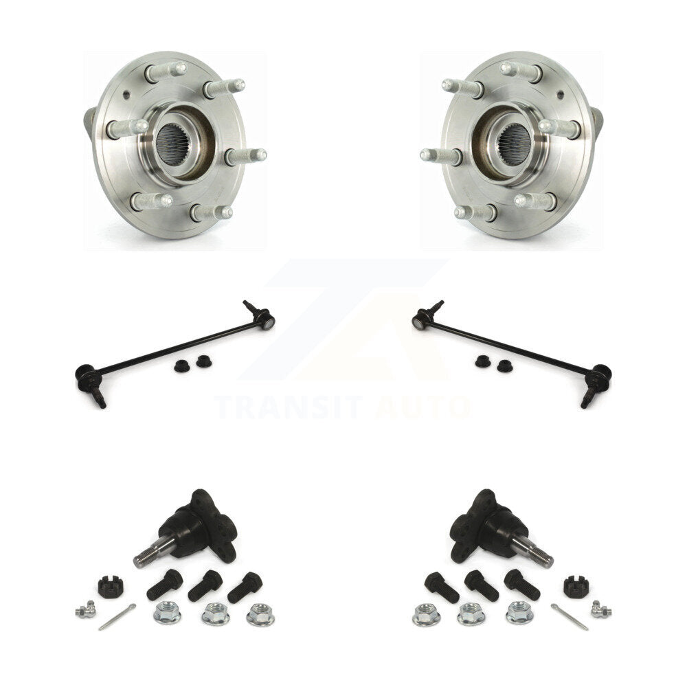 Bearing Lower Ball Joint & Link Front Kit For GMC Acadia Buick Enclave Chevrolet
