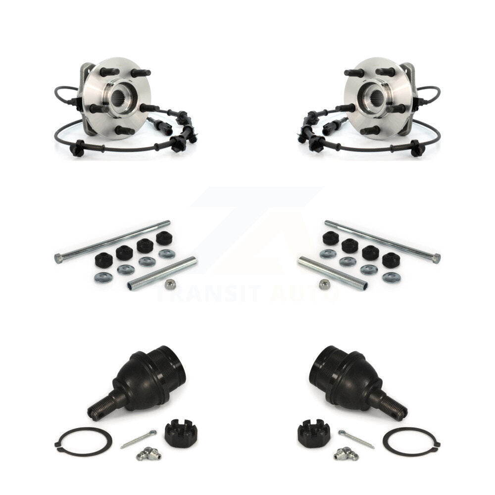 Hub Bearing Lower Ball Joint & Link Front Kit For Ford Ranger Mazda B4000 B3000
