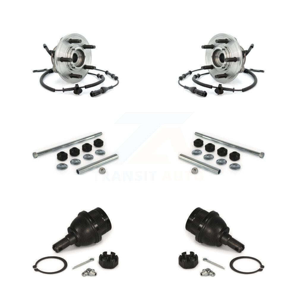 Hub Bearing Lower Ball Joint Link Front Kit For Ford Explorer Sport Trac Mercury