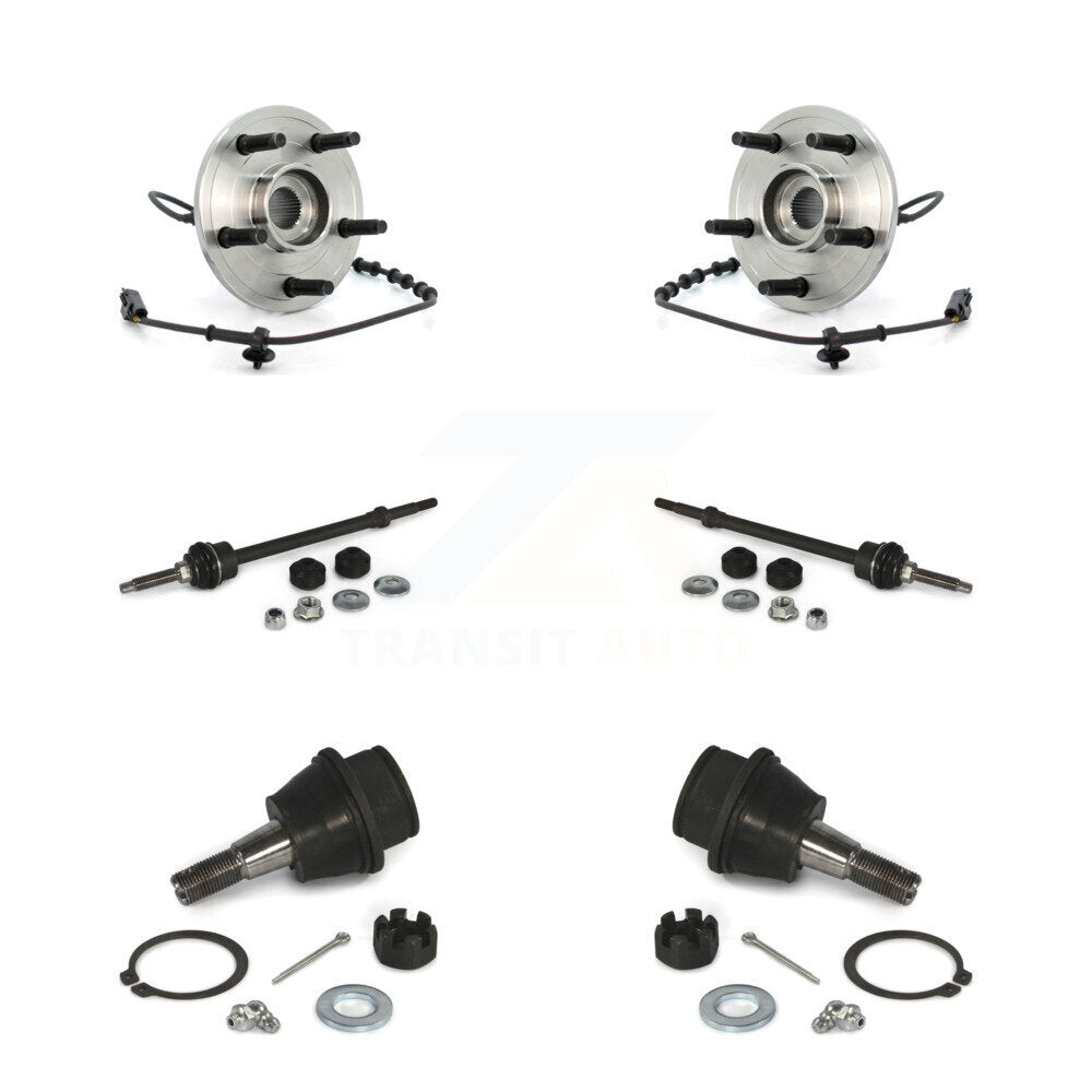 Bearing Lower Ball Joint Link Front Kit For Dodge Ram 1500 4WD with 4-Wheel ABS
