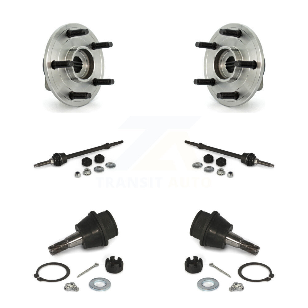 Bearing Lower Ball Joint Link Front Kit For Dodge Ram 1500 4WD with 2-Wheel ABS