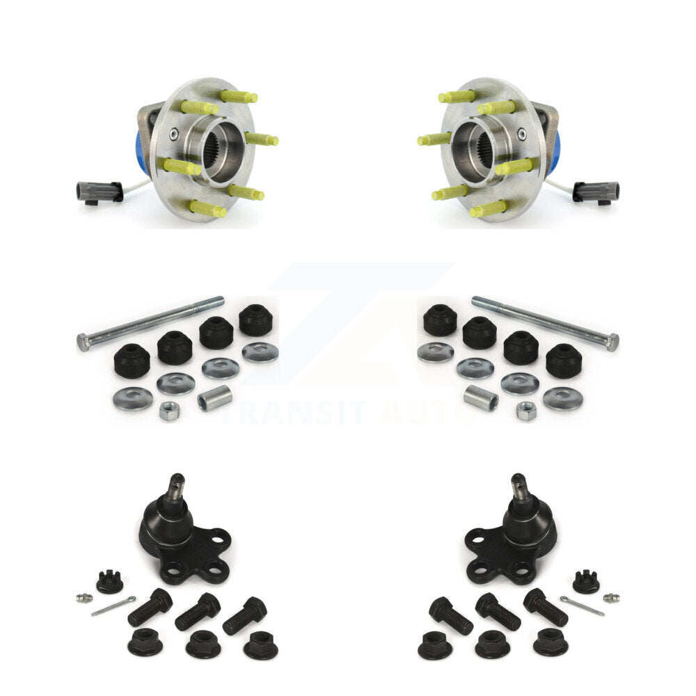 Bearing Lower Ball Joint & Link Front Kit For Pontiac Montana Chevrolet Uplander