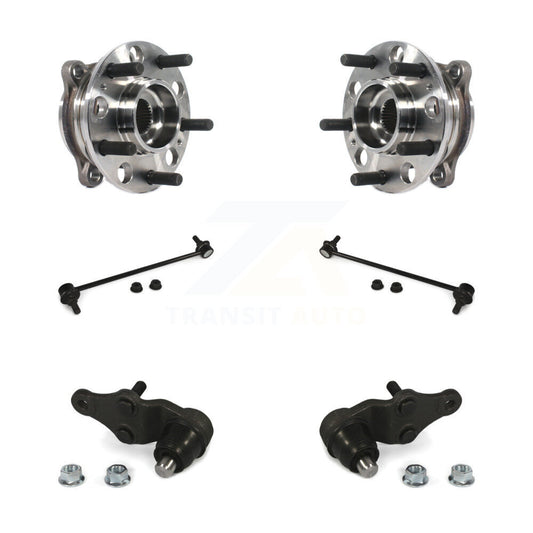 Bearing Lower Ball Joint & Sway Bar Link Front Kit For Hyundai Santa Fe Sport XL