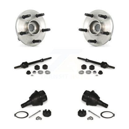 Hub Bearing Lower Ball Joint & Link Front Kit For Dodge Dakota Mitsubishi Raider