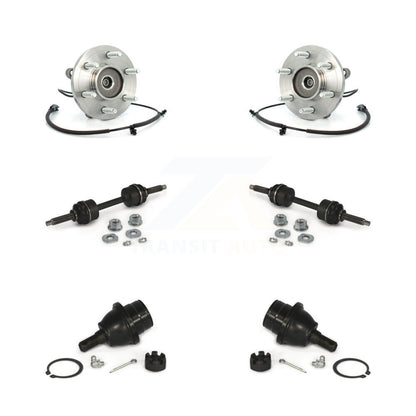 Hub Bearing Lower Ball Joint & Sway Bar Stabilizer Link Front Kit For Ford F-150