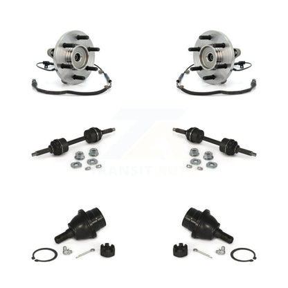 Hub Bearing Lower Ball Joint & Sway Bar Stabilizer Link Front Kit For Ford F-150
