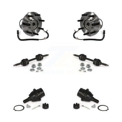Hub Bearing Lower Ball Joint & Sway Bar Stabilizer Link Front Kit For Ford F-150