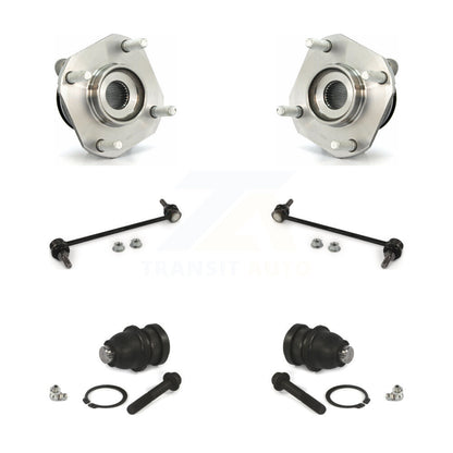 Hub Bearing Lower Ball Joint And Link Front Kit For 2007-2012 Nissan Sentra 2.0L