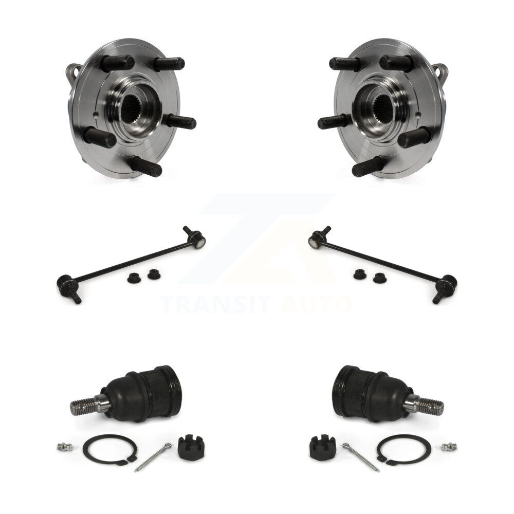 Bearing Lower Ball Joint & Sway Bar Stabilizer Link Front Kit For Honda Odyssey