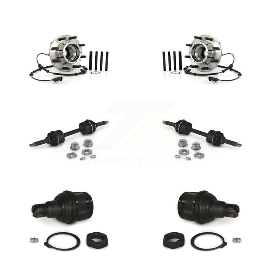 Hub Bearing Lower Ball Joint Link Front Kit For Ford F-350 Super Duty F-250 4WD