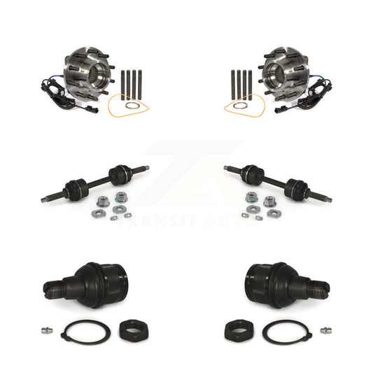 Hub Bearing Lower Ball Joint & Sway Bar Link Front Kit For Ford F-450 Super Duty