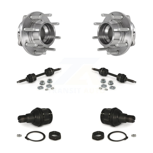 Hub Bearing Lower Ball Joint Link Front Kit For Ford F-350 Super Duty F-250 4WD