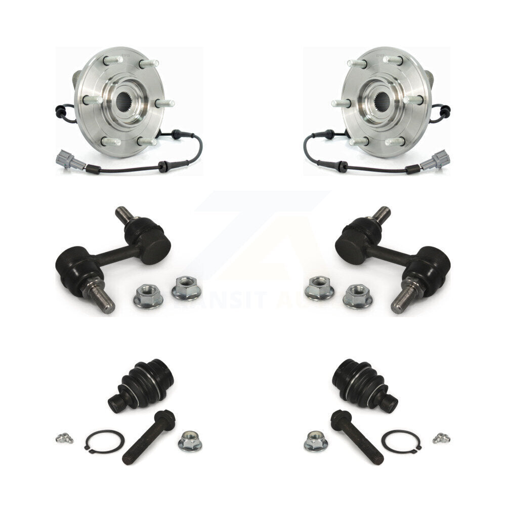 Bearing Lower Ball Joint & Link Front Kit For Nissan TITAN Armada INFINITI QX56