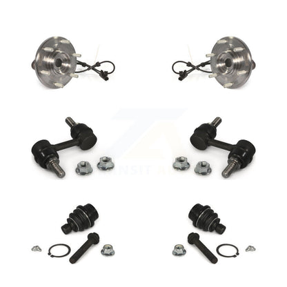 Hub Bearing Lower Ball Joint And Sway Bar Link Front Kit For Nissan TITAN Armada