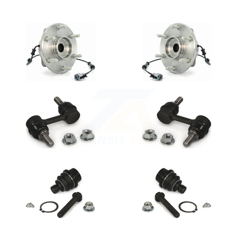Bearing Lower Ball Joint & Link Front Kit For Nissan TITAN INFINITI QX56 Armada