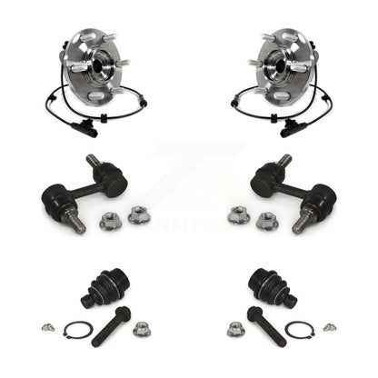 Hub Bearing Lower Ball Joint Link Front Kit For INFINITI QX80 Nissan Armada QX56