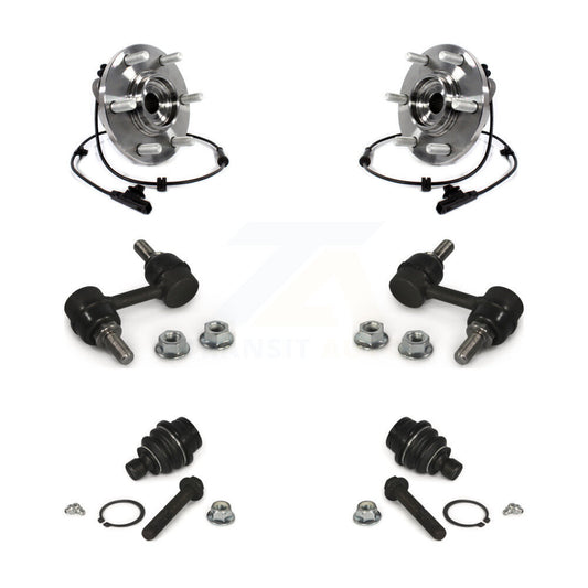 Hub Bearing Lower Ball Joint Link Front Kit For INFINITI QX80 Nissan Armada QX56