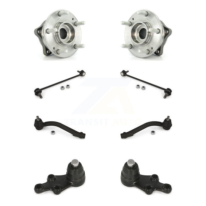 Bearing Lower Ball Joint Outer Tie Rod Link Front Kit (8Pc) For Hyundai Veracruz