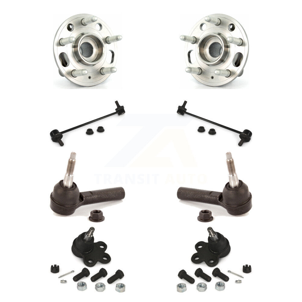 Bearing Lower Ball Joint Outer Tie Rod & Link Front Kit (8Pc) For Chevrolet GMC