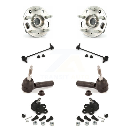 Bearing Lower Ball Joint Outer Tie Rod & Link Front Kit (8Pc) For Chevrolet GMC