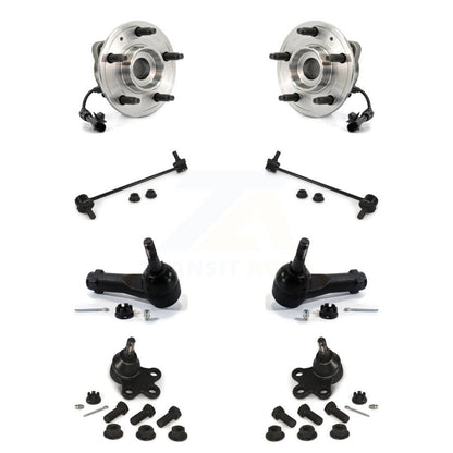 Bearing Lower Ball Joint Outer Tie Rod Link Front Kit (8Pc) For Chevrolet Saturn