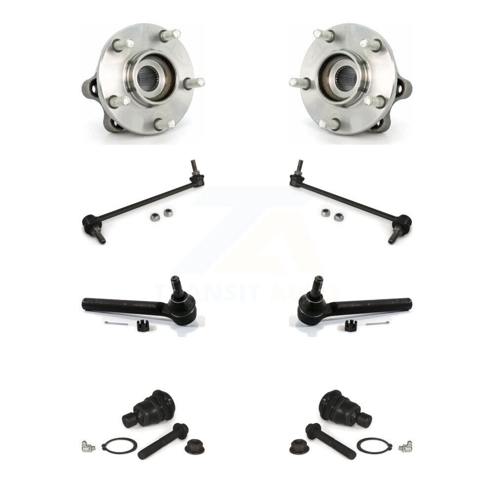 Bearing Lower Ball Joint Outer Tie Rod & Link Front Kit (8Pc) For Nissan Murano