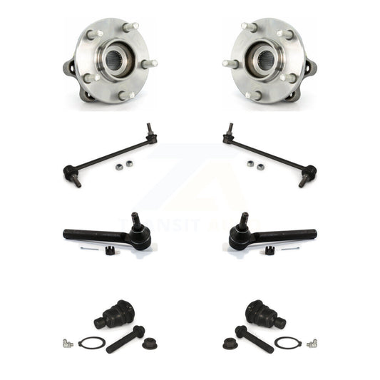 Bearing Lower Ball Joint Outer Tie Rod & Link Front Kit (8Pc) For Nissan Murano