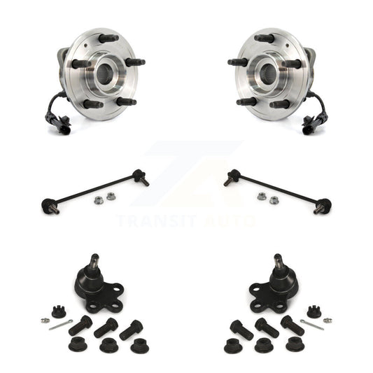 Bearing Lower Ball Joint & Link Front Kit For Chevrolet Equinox Pontiac Torrent