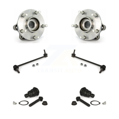 Hub Bearing Lower Ball Joint And Sway Bar Link Front Kit For Nissan Murano Quest