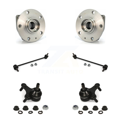 Bearing Lower Ball Joint & Link Front Kit For Volkswagen Golf Rabbit GTI e-Golf
