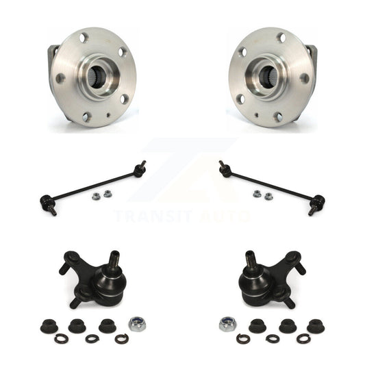 Bearing Lower Ball Joint & Link Front Kit For Volkswagen Golf Rabbit GTI e-Golf