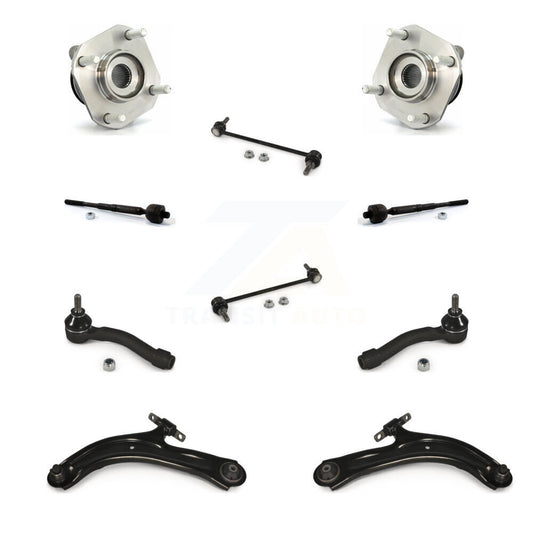 Bearing Lower Control Arm Outer Inner Tie Rod & Link Front Kit For Nissan Sentra
