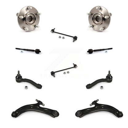 Bearing Lower Control Arm Outer Inner Tie Rod & Link Front Kit For Nissan Sentra