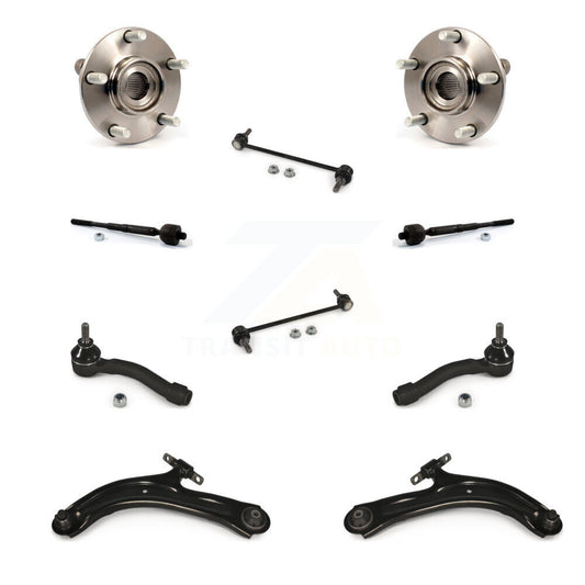 Bearing Lower Control Arm Outer Inner Tie Rod & Link Front Kit For Nissan Sentra