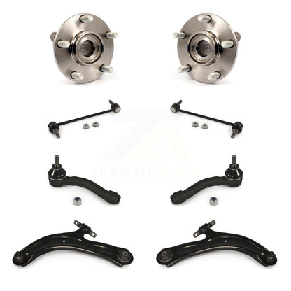 Bearing Lower Control Arm Outer Tie Rod & Link Front Kit (8Pc) For Nissan Sentra