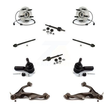 Bearing Lower Control Arm Outer Inner Tie Rod Link Front Kit (10Pc) For Ram 1500