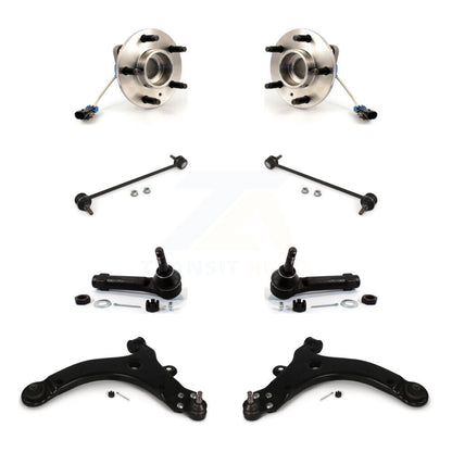 Bearing Lower Control Arm Outer Tie Rod Link Front Kit (8Pc) For Pontiac Montana