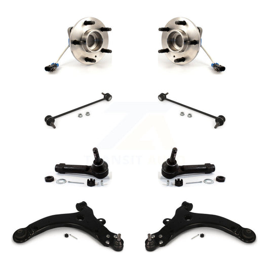 Bearing Lower Control Arm Outer Tie Rod Link Front Kit (8Pc) For Pontiac Montana