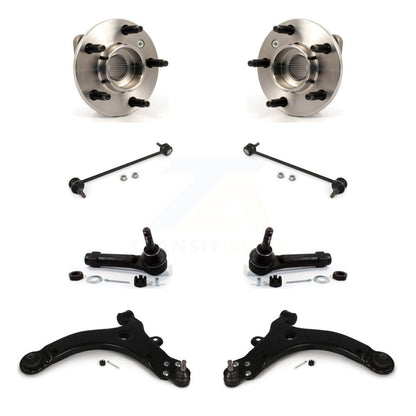 Bearing Lower Control Arm Outer Tie Rod Link Front Kit (8Pc) For Pontiac Montana