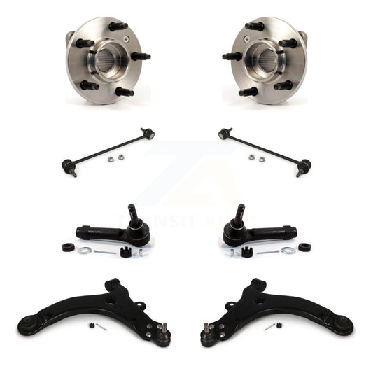 Bearing Lower Control Arm Outer Tie Rod Link Front Kit (8Pc) For Pontiac Montana