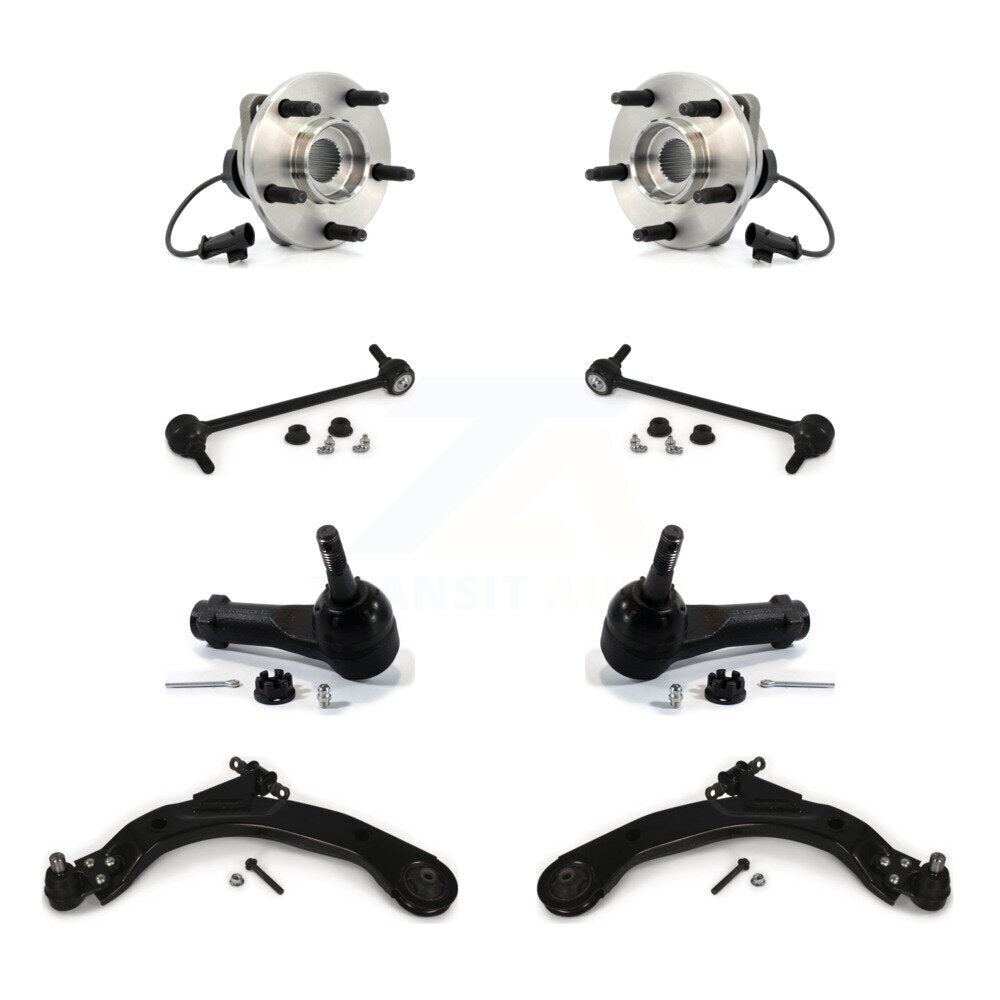 Bearing Lower Control Arm Outer Tie Rod & Link Front Kit (8Pc) For Chevrolet HHR